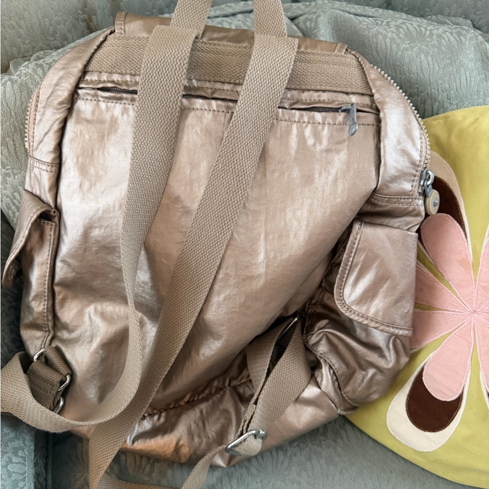 Kipling CITY PACK MINI Small backpack, Metallic G… - image 2